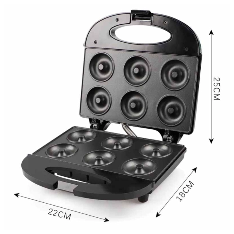 MAQUINA DE DONAS 6 MINI DONAS 850W ANTIADHERENTE R256 - 3
