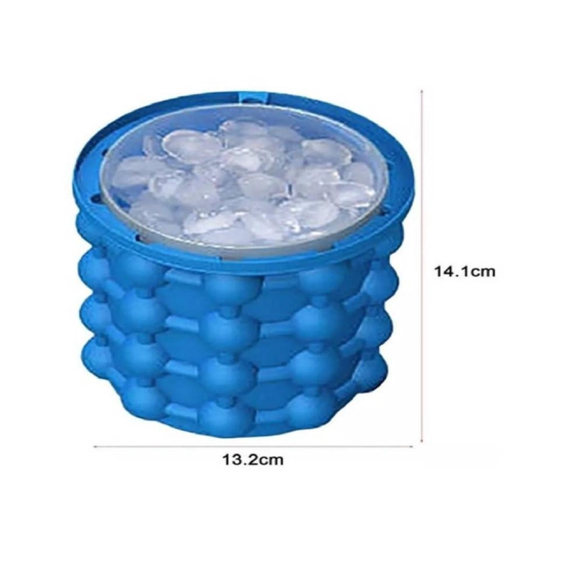 CUBETA MOLDE PARA HIELOS 120U ENFRIADOR VASOS BOTELLAS - 2