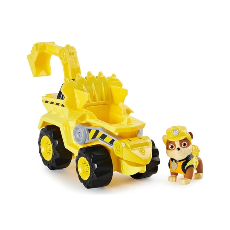 JUGUETE RUBBLE EXCAVADORA AMARILLO FRICCION PAW PATROL - 1