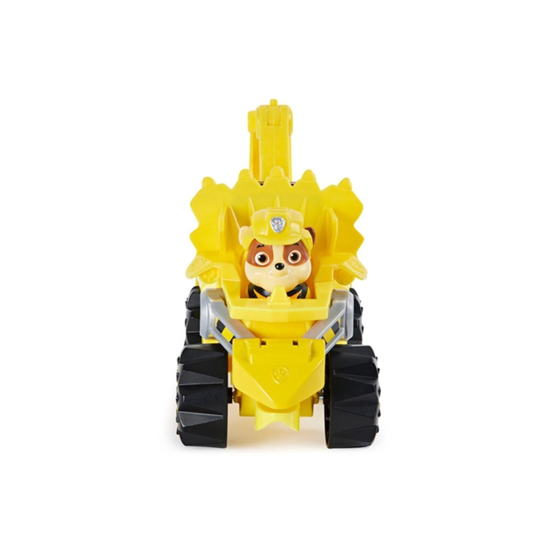 JUGUETE RUBBLE EXCAVADORA AMARILLO FRICCION PAW PATROL - 2