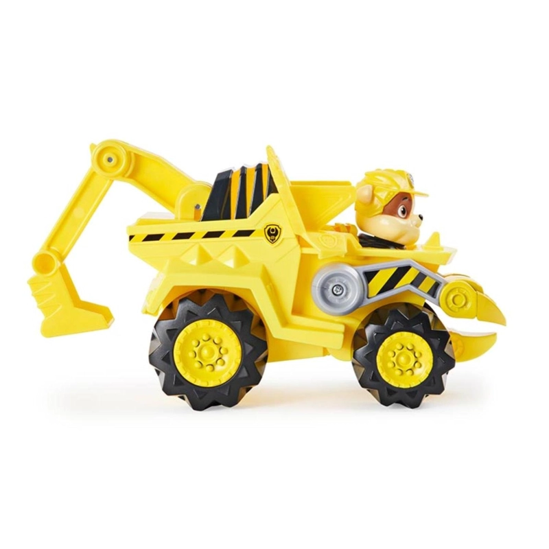 JUGUETE RUBBLE EXCAVADORA AMARILLO FRICCION PAW PATROL - 3