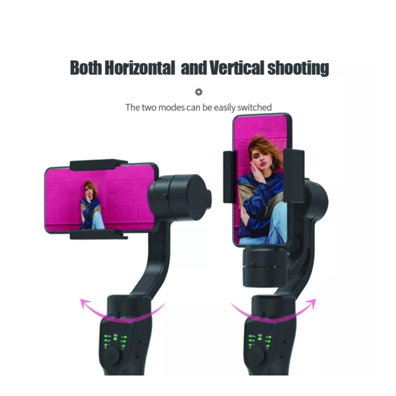 SOPORTE GIMBAL ESTABILIZADOR SELFIE STICK BLUETOOTH PARA CELULAR - 2
