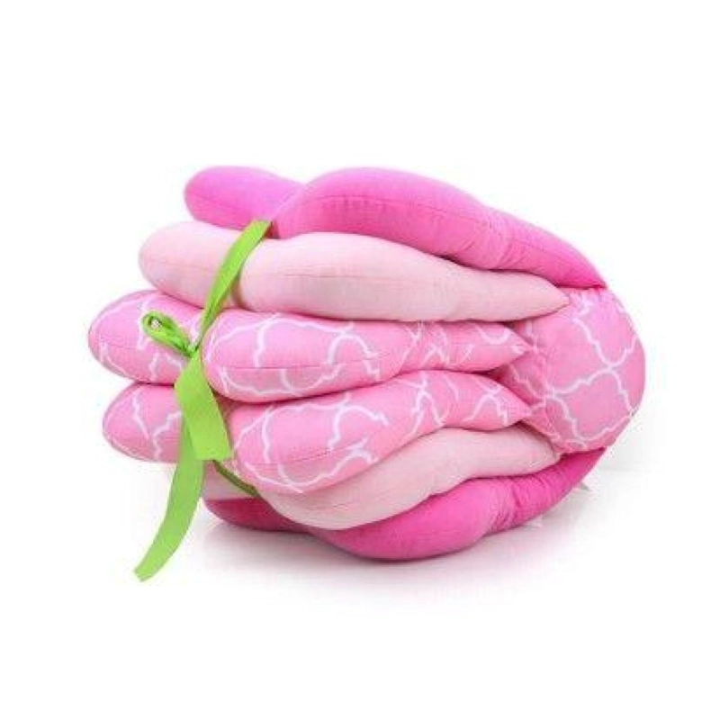 ALMOHADA COJIN PARA LACTANCIA AMAMANTAR INFANTIL ROSADO - 3