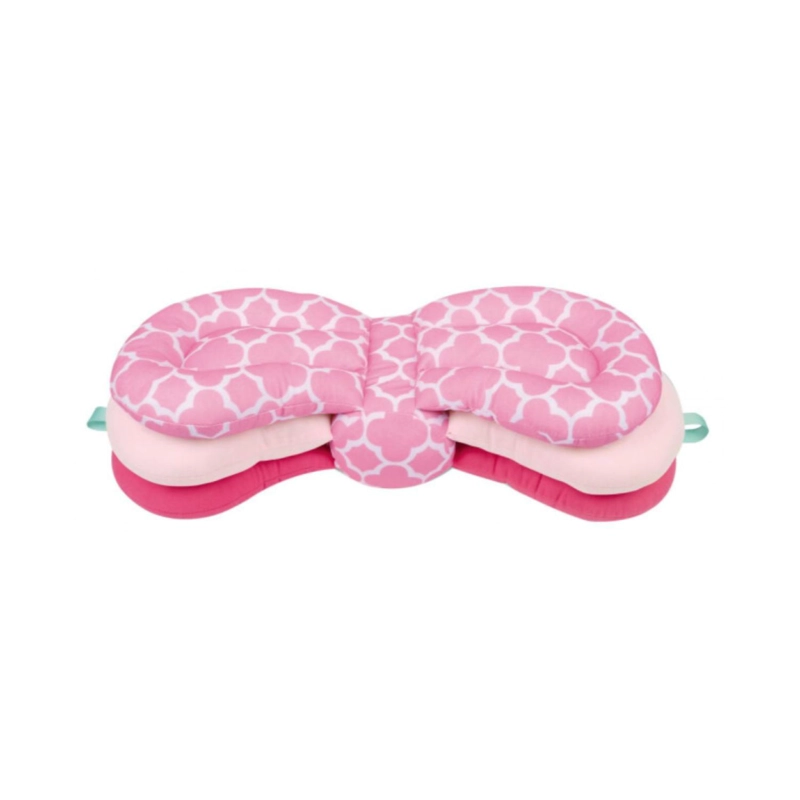 ALMOHADA COJIN PARA LACTANCIA AMAMANTAR BEBE ROSADO - 2