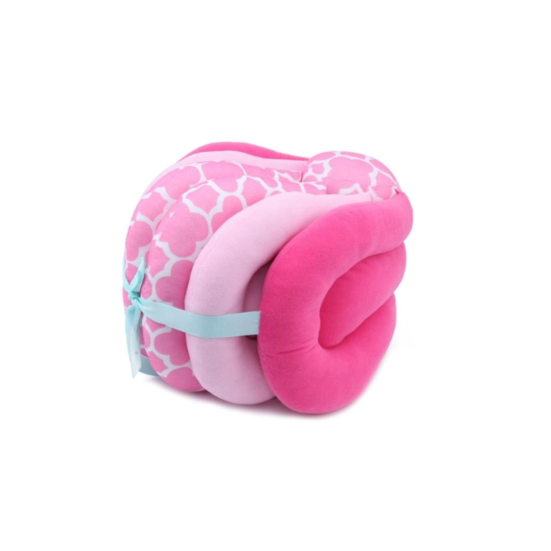 ALMOHADA COJIN PARA LACTANCIA AMAMANTAR BEBE ROSADO - 3