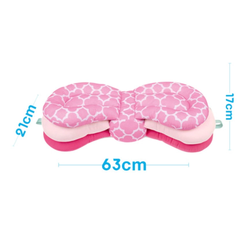 ALMOHADA COJIN PARA LACTANCIA AMAMANTAR BEBE ROSADO - 4
