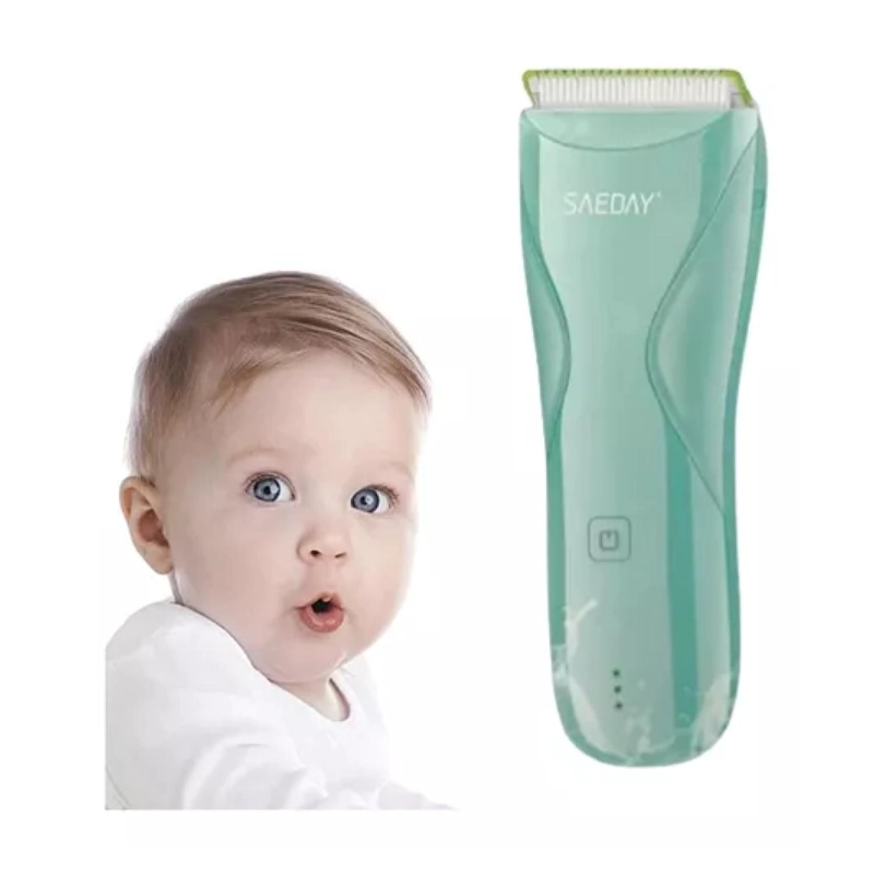 MAQUINA CORTA PELO PARA BEBES INALAMBRICO IPX7 CELESTE - 1