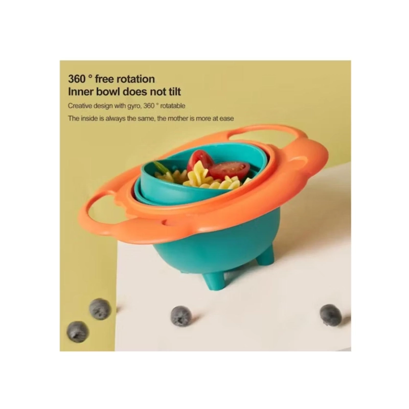 PLATO ANTIDERRAME GIRA 360° MULTICOLOR PARA BEBES - 2