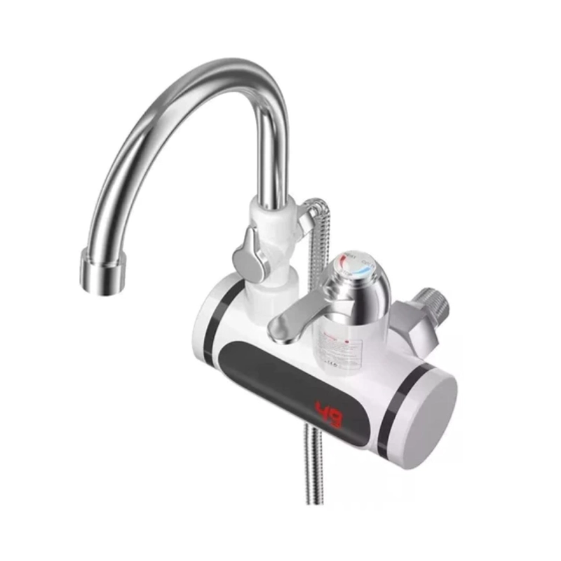 GRIFO LLAVE CALENTADOR DE AGUA PARA COCINA GIRA 360° LED - 1