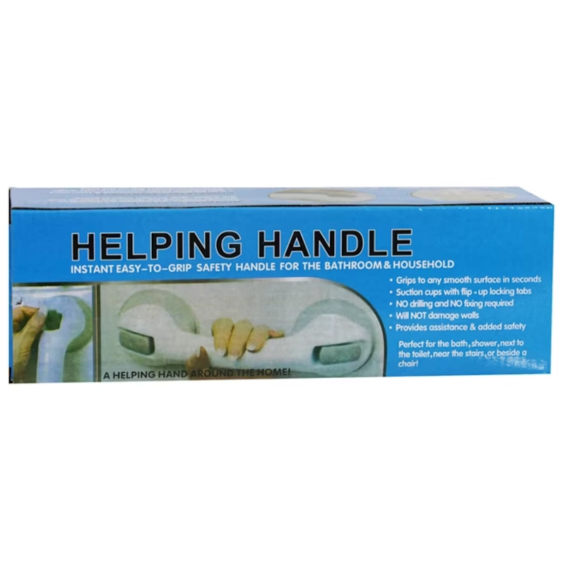 MANILLA AGARRADERA BARRA DE AYUDA PARA BAÑO DUCHA BLANCO - 4