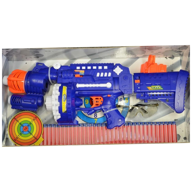 JUGUETE LANZADOR DE DARDOS BLASTER ACC AZUL INFANTIL - 1