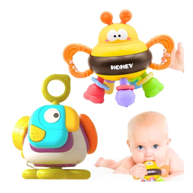 JUGUETE ABEJA DIDACTICO INTERACTIVO MORDEDOR INFANTIL - 1