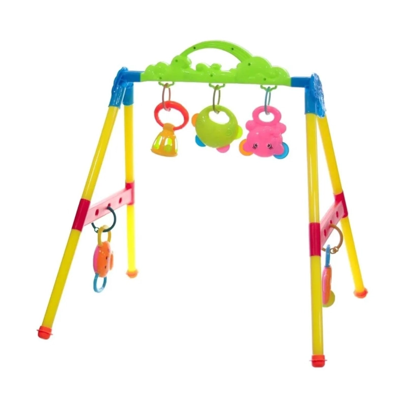 BARRA GIMNASIO DE BEBES CON SONAJEROS CON SONIDOS - 1