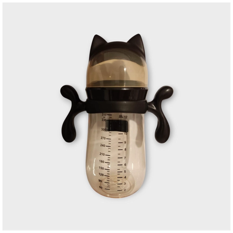 MAMADERA ANTICOLICOS CON 3 BOQUILLAS 350ML PARA BEBES - 1