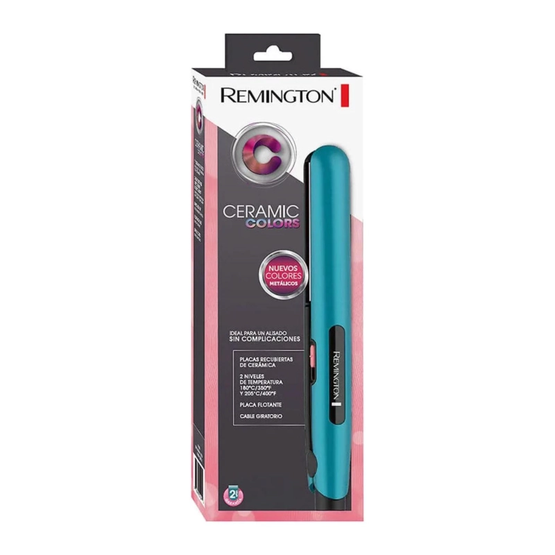 ALISADOR PLANCHA DE PELO 30W 205°C AZUL S1520 REMINGTON - 5