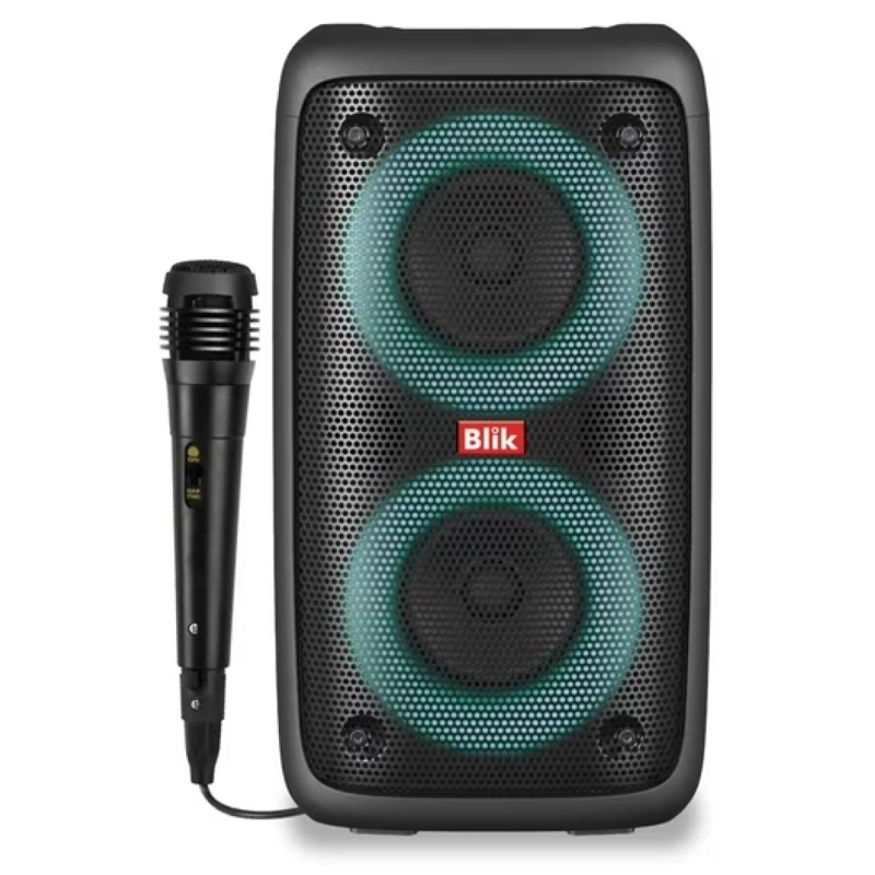 PARLANTE BLUETOOTH MICROFONO KARAOKE 10W VOICE 3 BLIK - 1