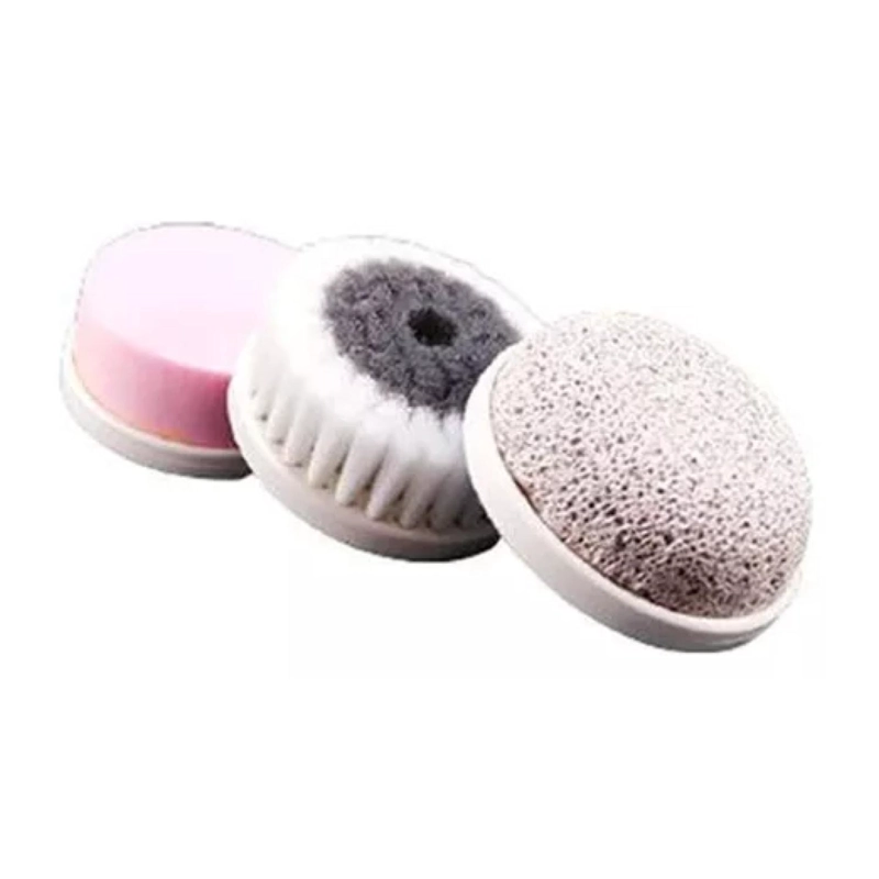 BROCHA LIMPIADORA FACIAL CON ACCESORIOS RECARGABLE USB - 2