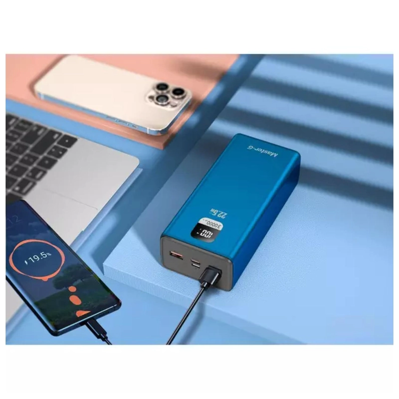 POWERBANK CARGADOR PORTATIL 30000MAH 22.5W UCP30LPD MASTER-G - 4