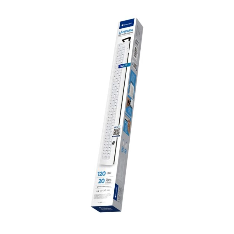LAMPARA DE EMERGENCIA 120LED 480LM 5W BLANCO 7260 POWERLAB - 3