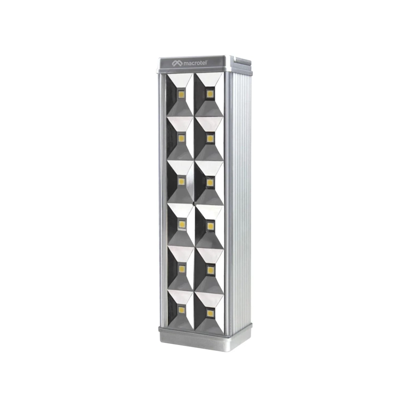 LAMPARA DE EMERGENCIA 12LED 150LM 3W RECARGABLE MACROTEL