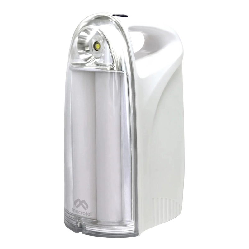 LAMPARA DE EMERGENCIA LED 12W 200LM USB MS6350 MACROTEL - 1