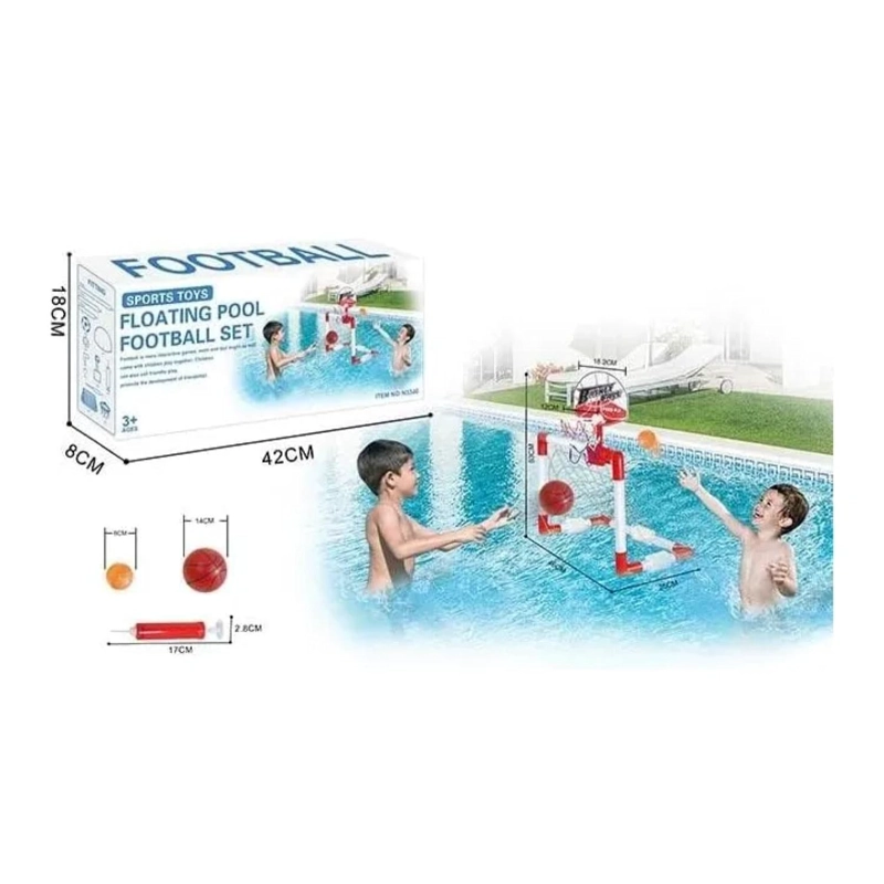 JUGUETE ARCO 2 EN 1 PARA PISCINA CON PELOTAS INFNATIL - 3