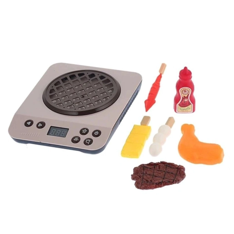 JUGUETE MINI COCINA ELECTRICA CON ACCESORIOS INFANTIL - 1
