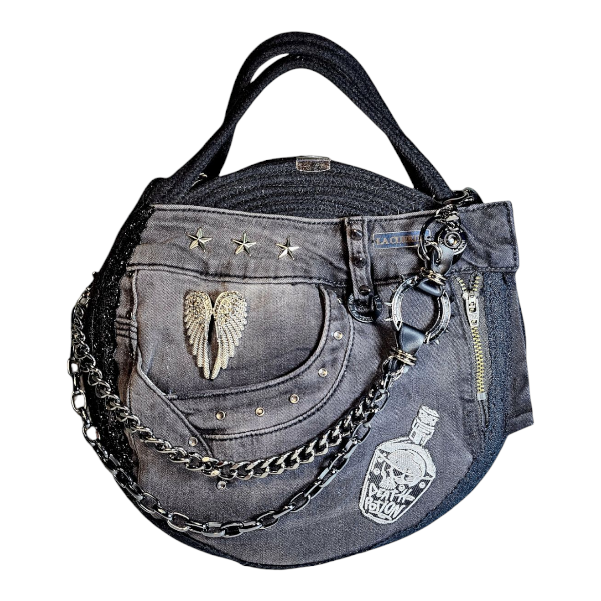 CARTERA ÚNICA LÍNEA BAG ROCK LA CUERDA - 1