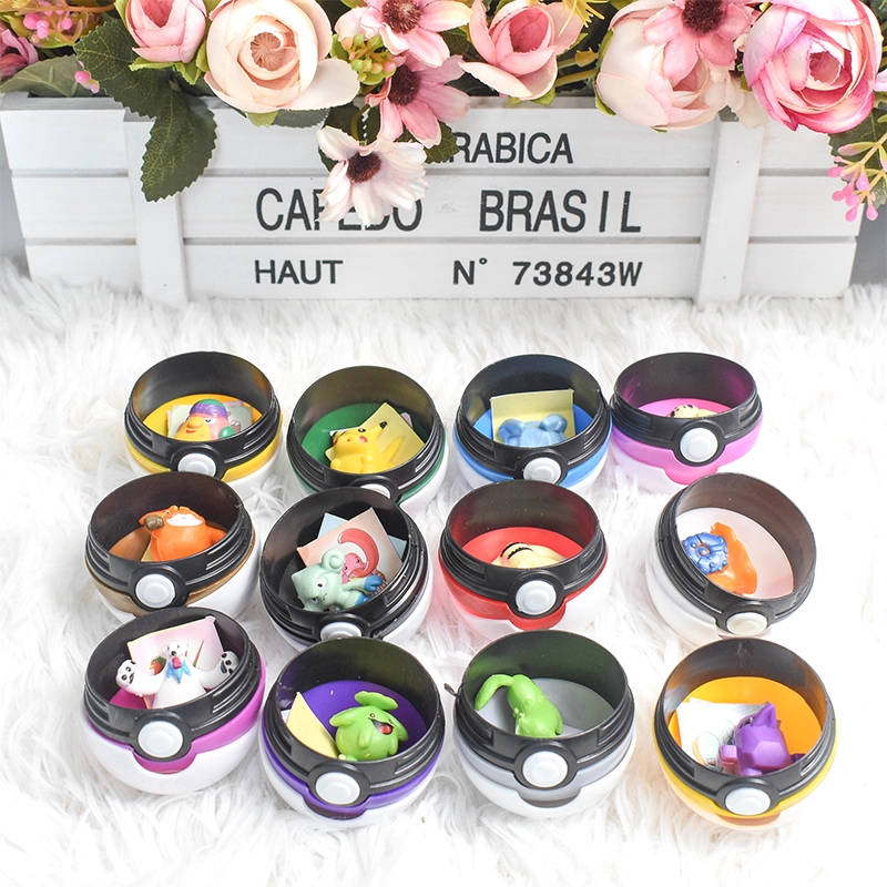 PACK DE 12 FIGURAS POKEBALL POKEMON - 2