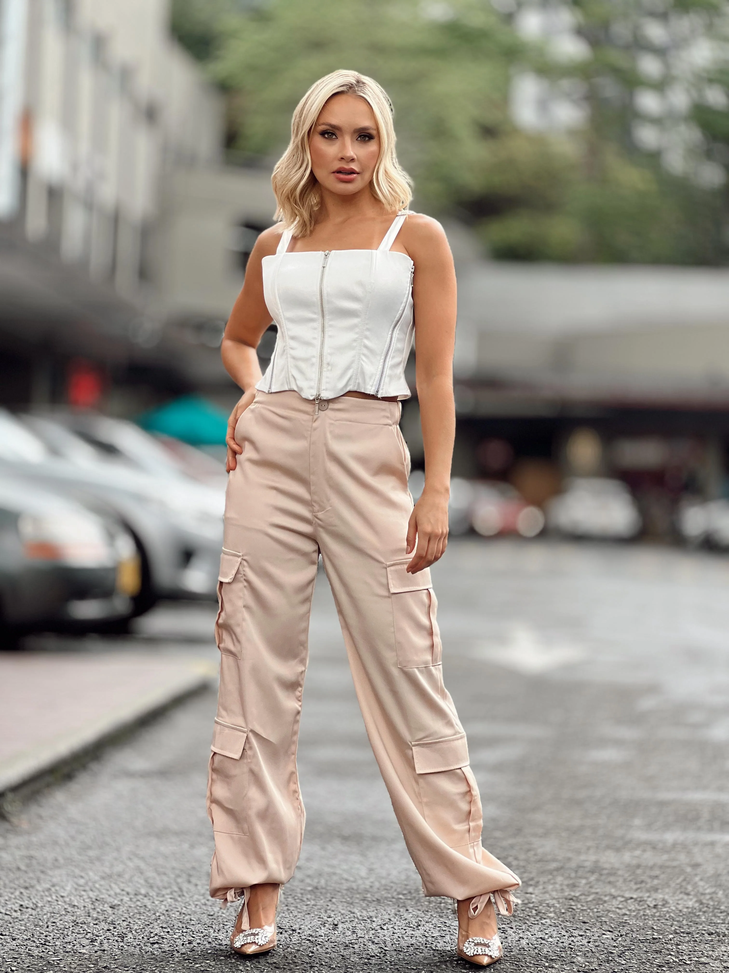 PANTALON SATEN - 1