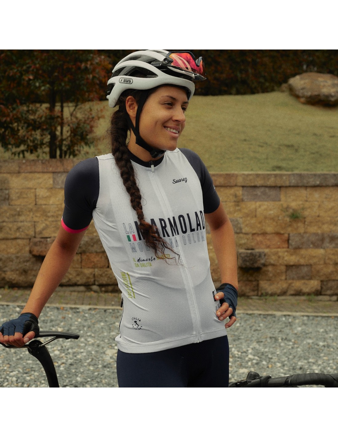 TRICOTA CAMISETA CICLISMO MANGA CORTA GIRO EDITION MARMOLADA W - 3