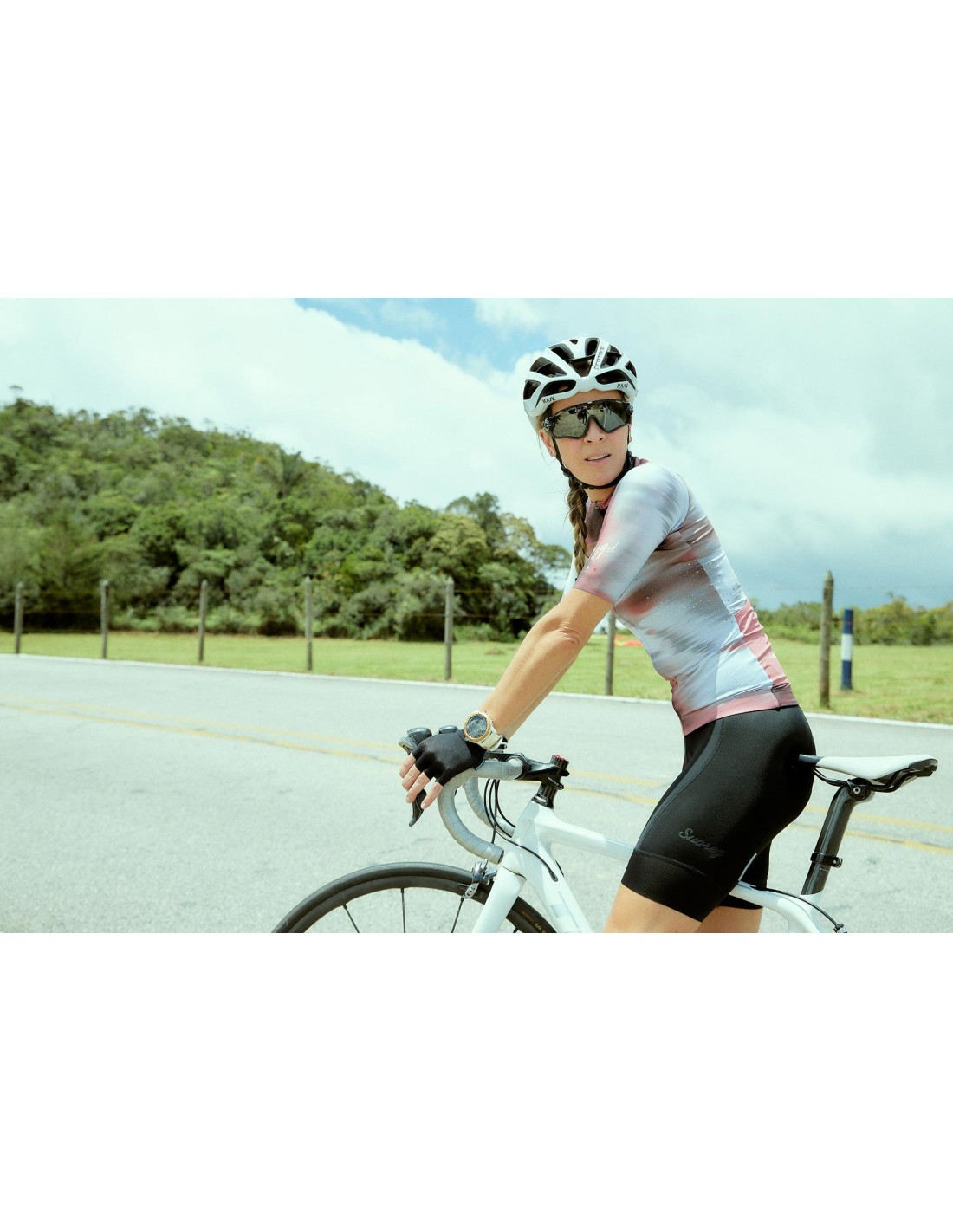 TRICOTA CAMISETA CICLISMO MANGA CORTA TOUR EDITION CROIX FER W - 6