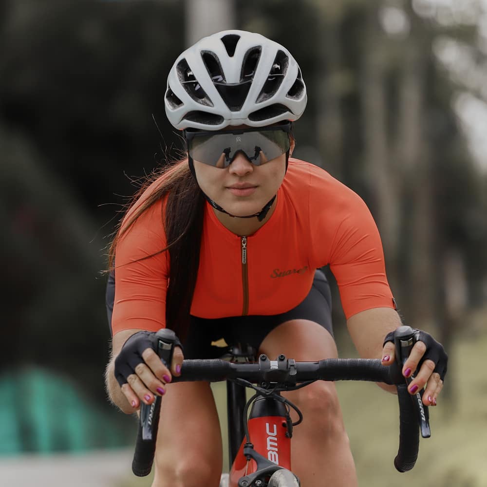 TRICOTA CAMISETA CICLISMO LITE SCARLET W - 4