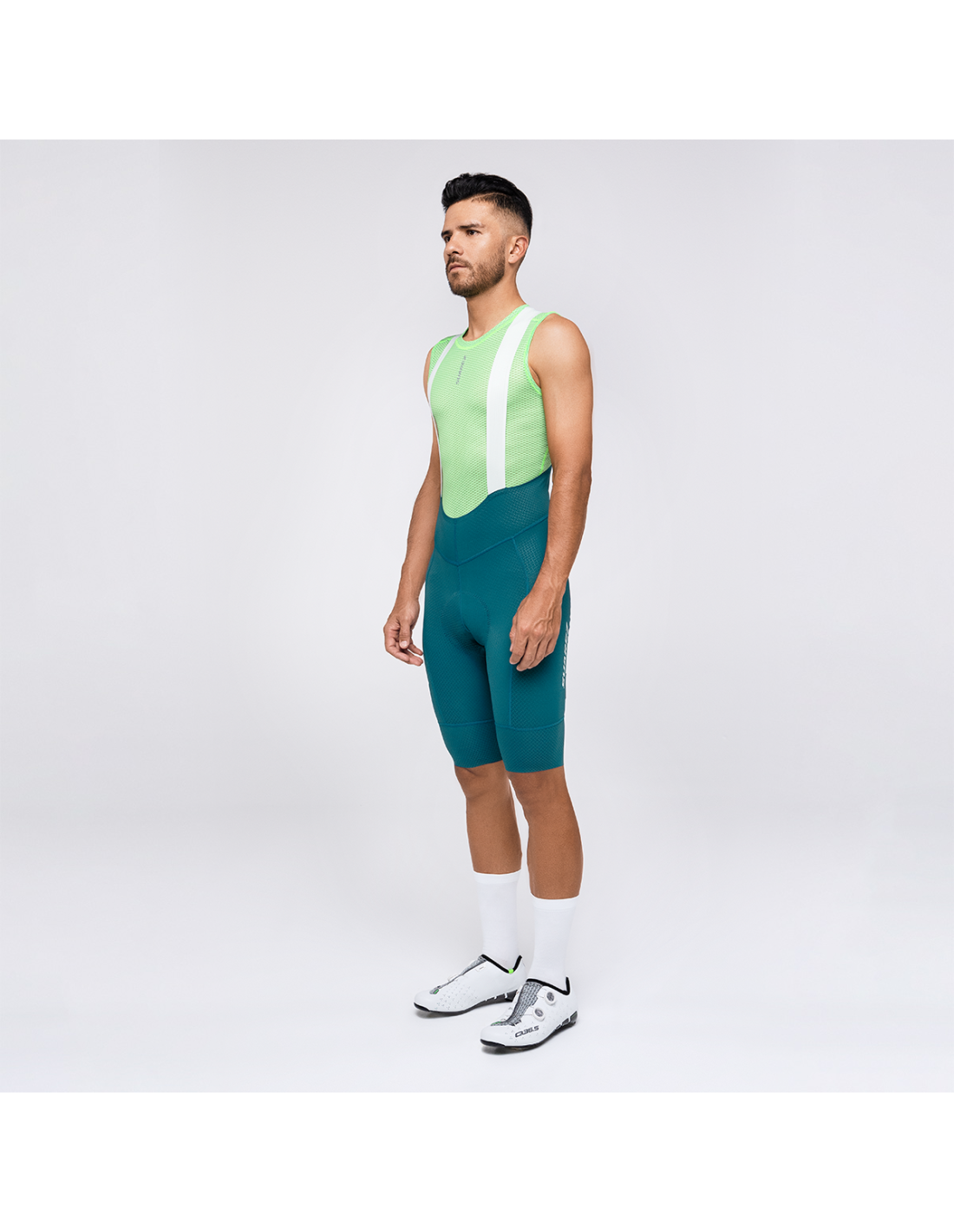 BIBSHORT CALZA CICLISMO HARD PETROL - 1