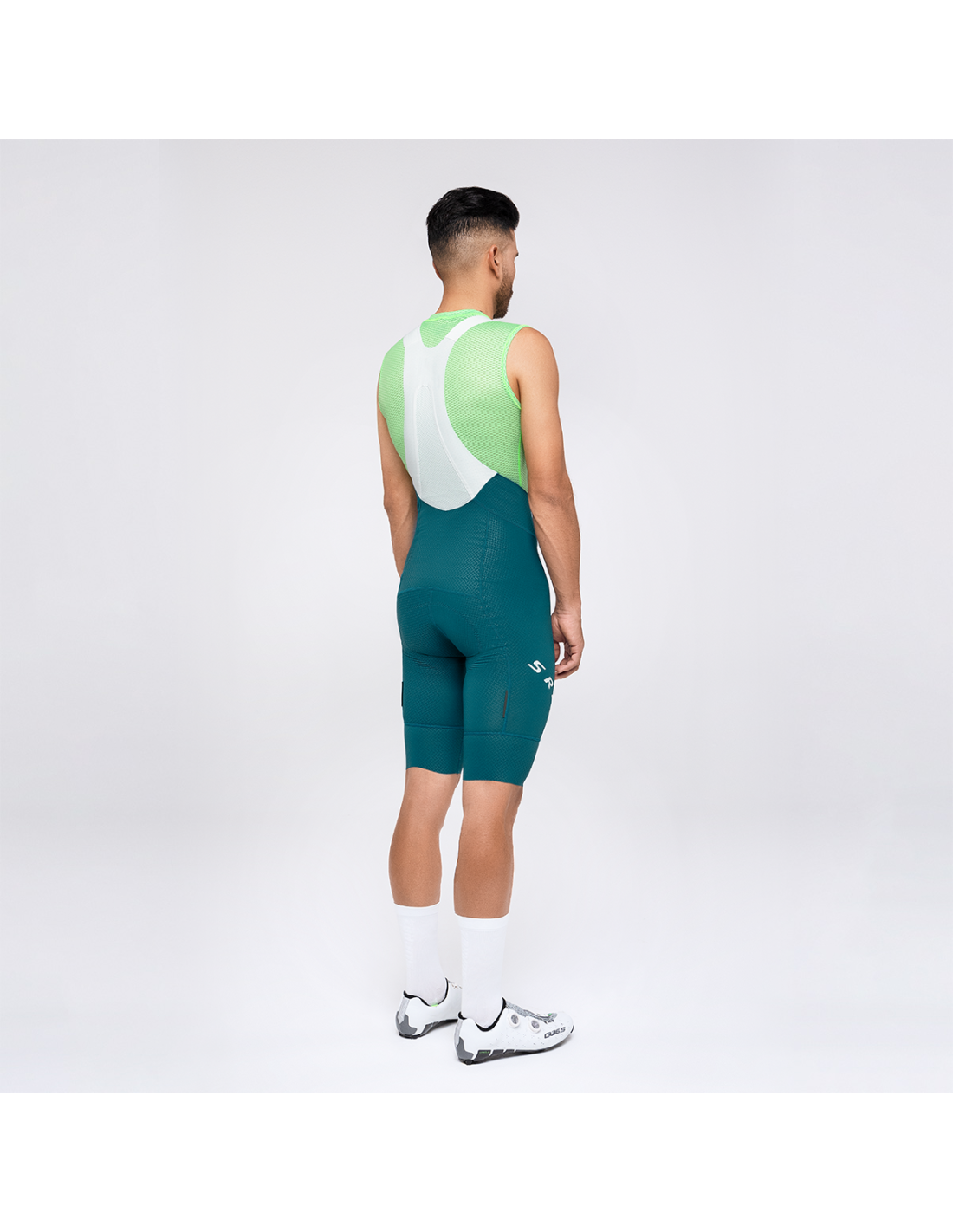 BIBSHORT CALZA CICLISMO HARD PETROL - 2