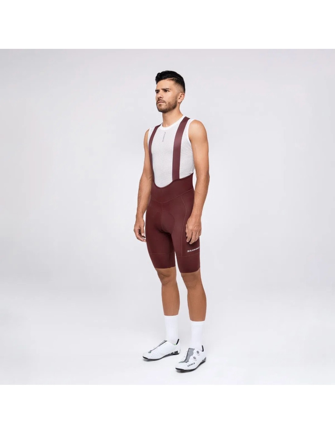BIBSHORT CALZA CICLISMO FALCON WINE - 1