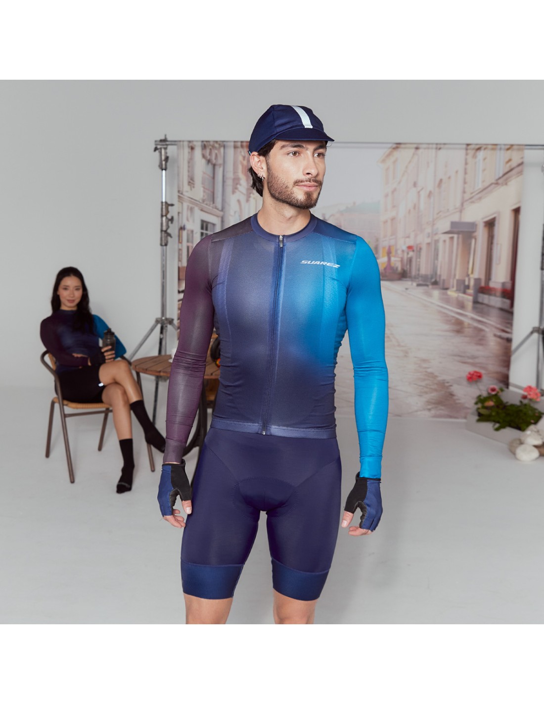 BIBSHORT CALZA CICLISMO NEW GARE - 3