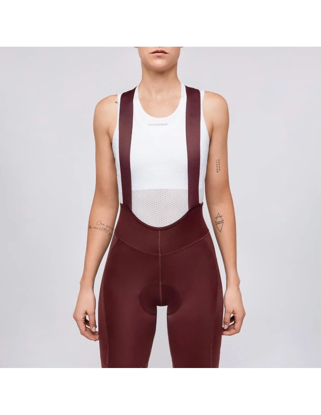 BIBSHORT CALZA CICLISMO FALCON WINE W - 2