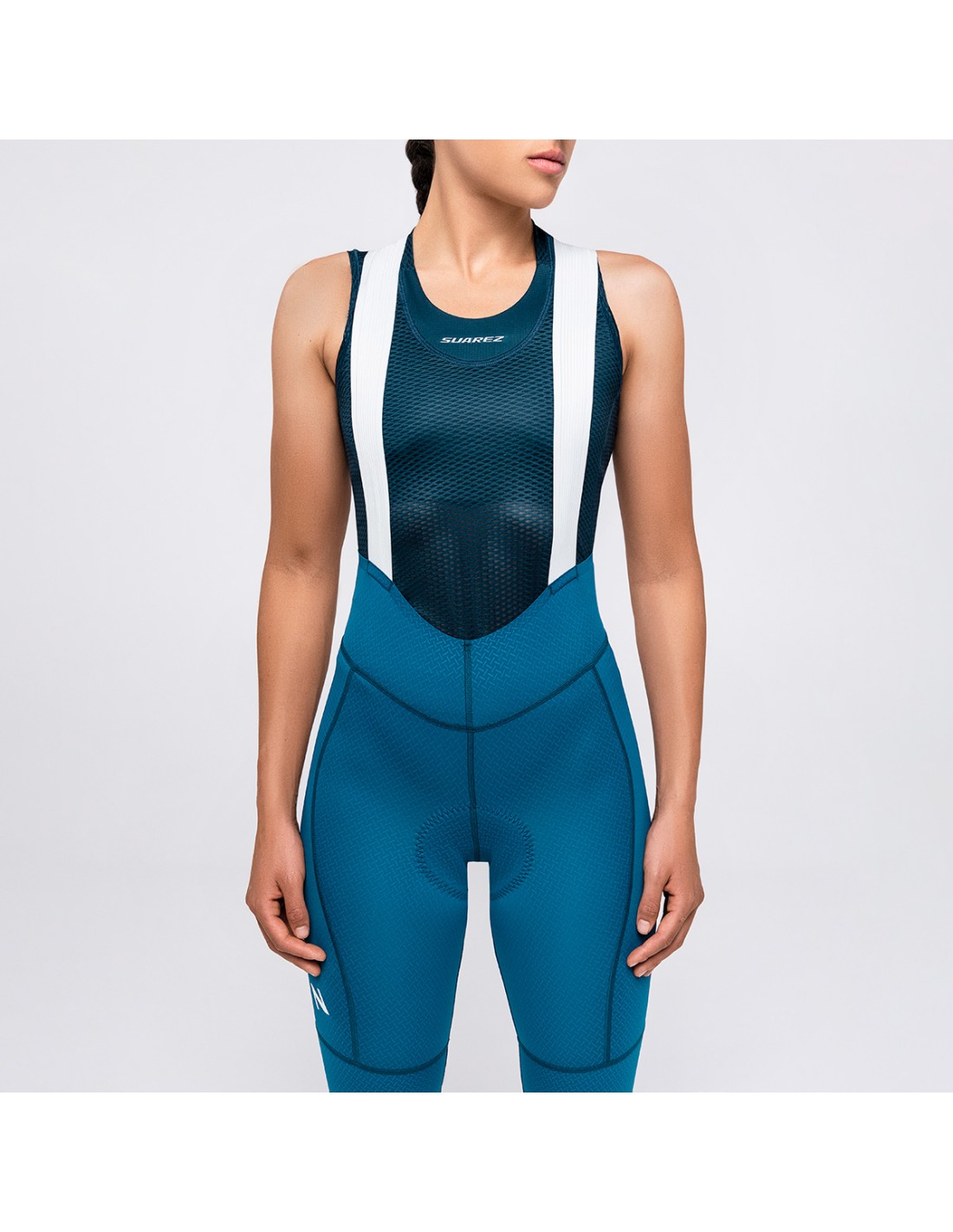 BIBSHORT CALZA CICLISMO HARD STEEL BLUE W - 2