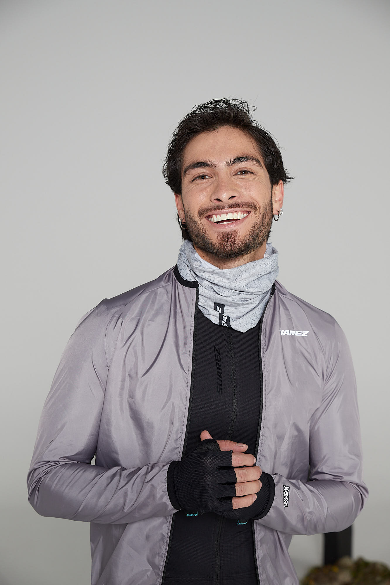 CHAQUETA CORTAVIENTOS CICLISMO SILVER - 2