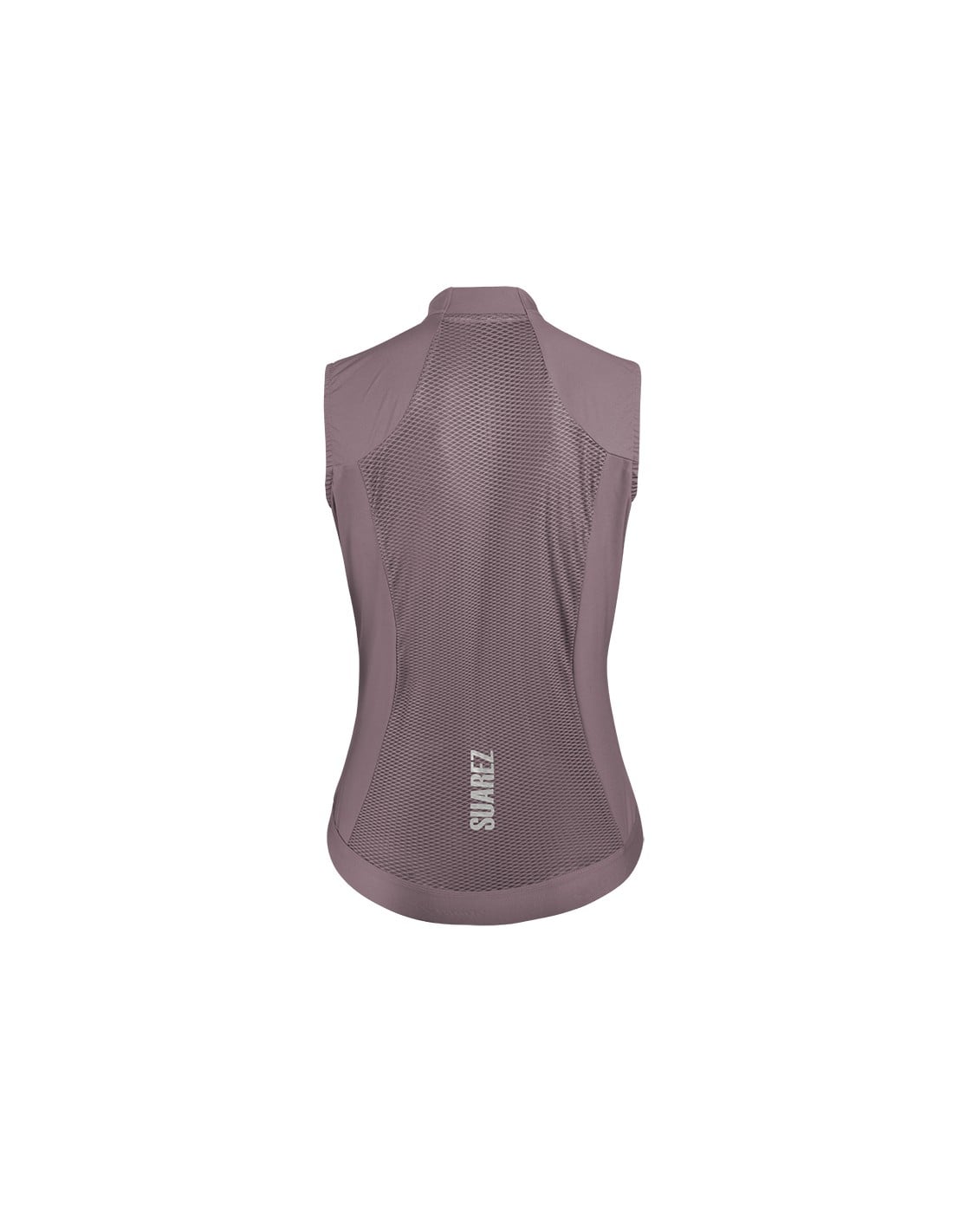 CHAQUETA CORTAVIENTOS SIN MANGA CICLISMO BARRIER PURPLE GRAY - 5