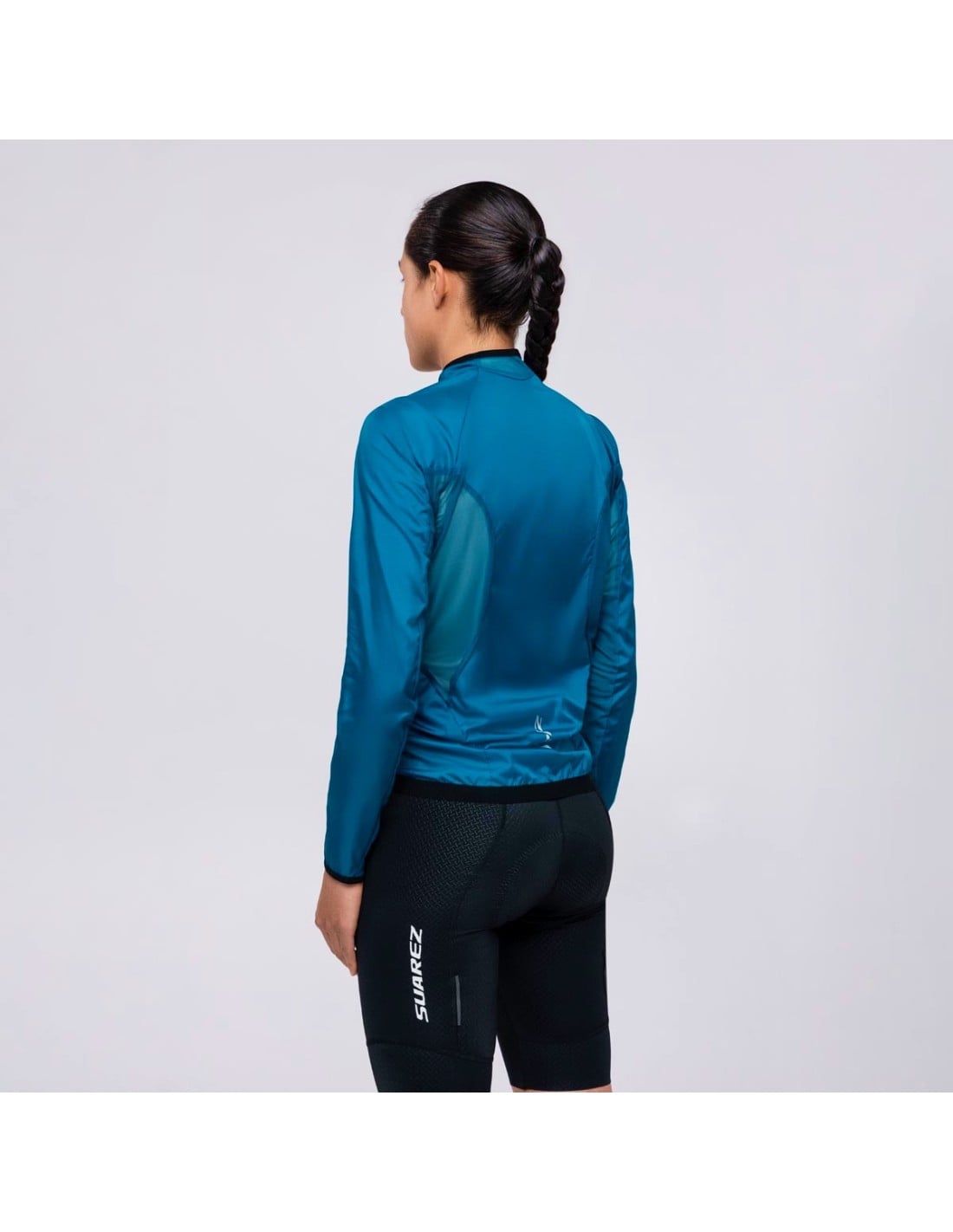 CHAQUETA CORTAVIENTOS CICLISMO SAILS TEAL W - 2