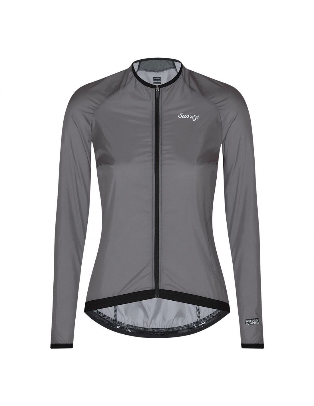 CHAQUETA CORTAVIENTOS CICLISMO SILVER W - 3