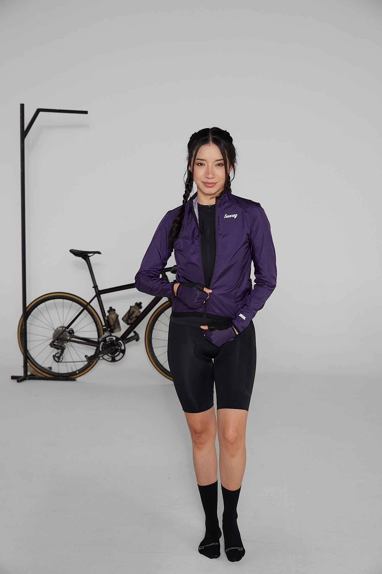 CHAQUETA CORTAVIENTOS CICLISMO PLUM W - 2