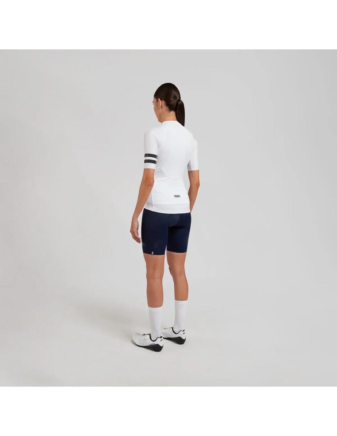 TRICOTA CAMISETA CICLISMO MUJER SOLID CHALK W - 2