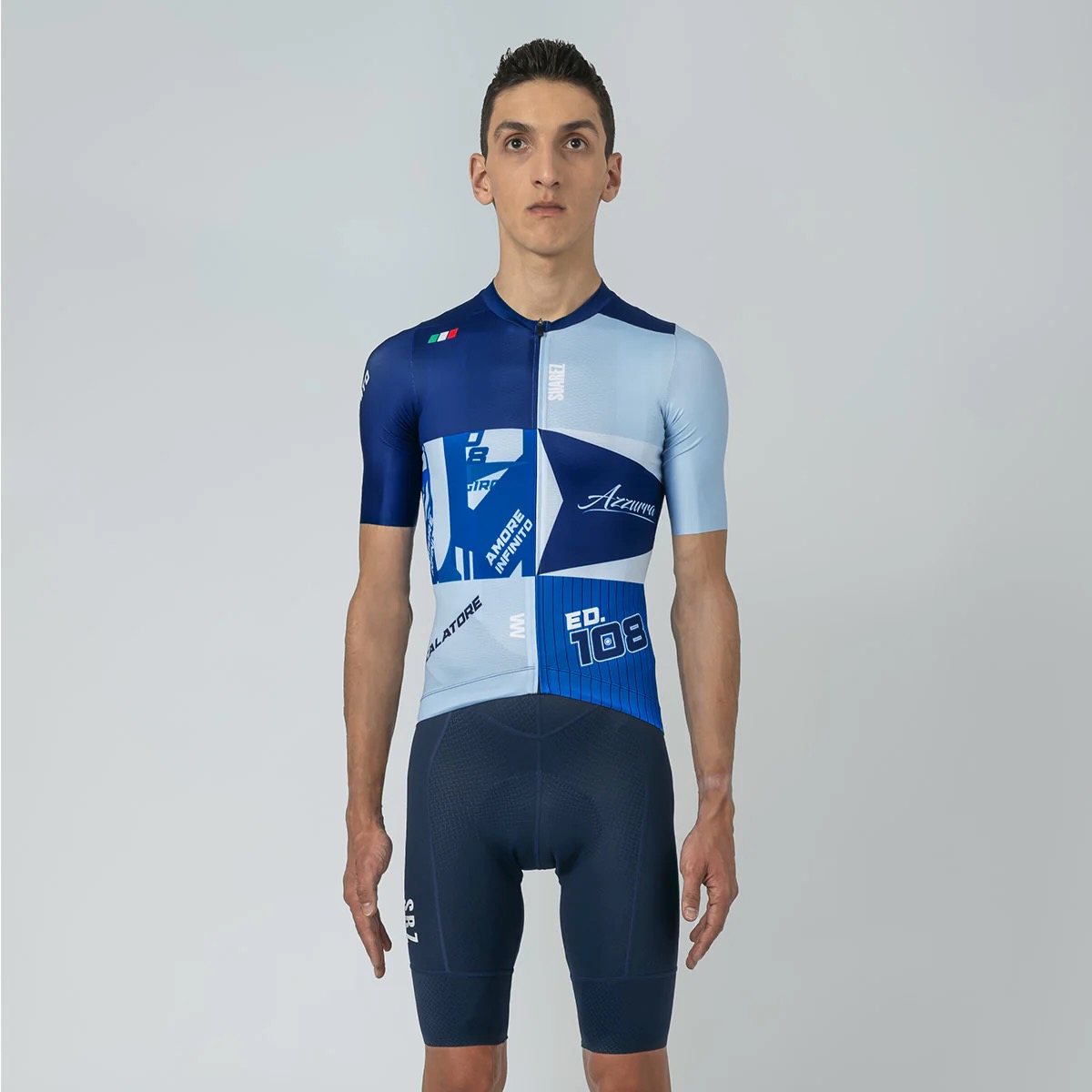 TRICOTA CICLISMO SUAREZ EDICIÓN GIRO: MAGLIA AZZURRA - 1