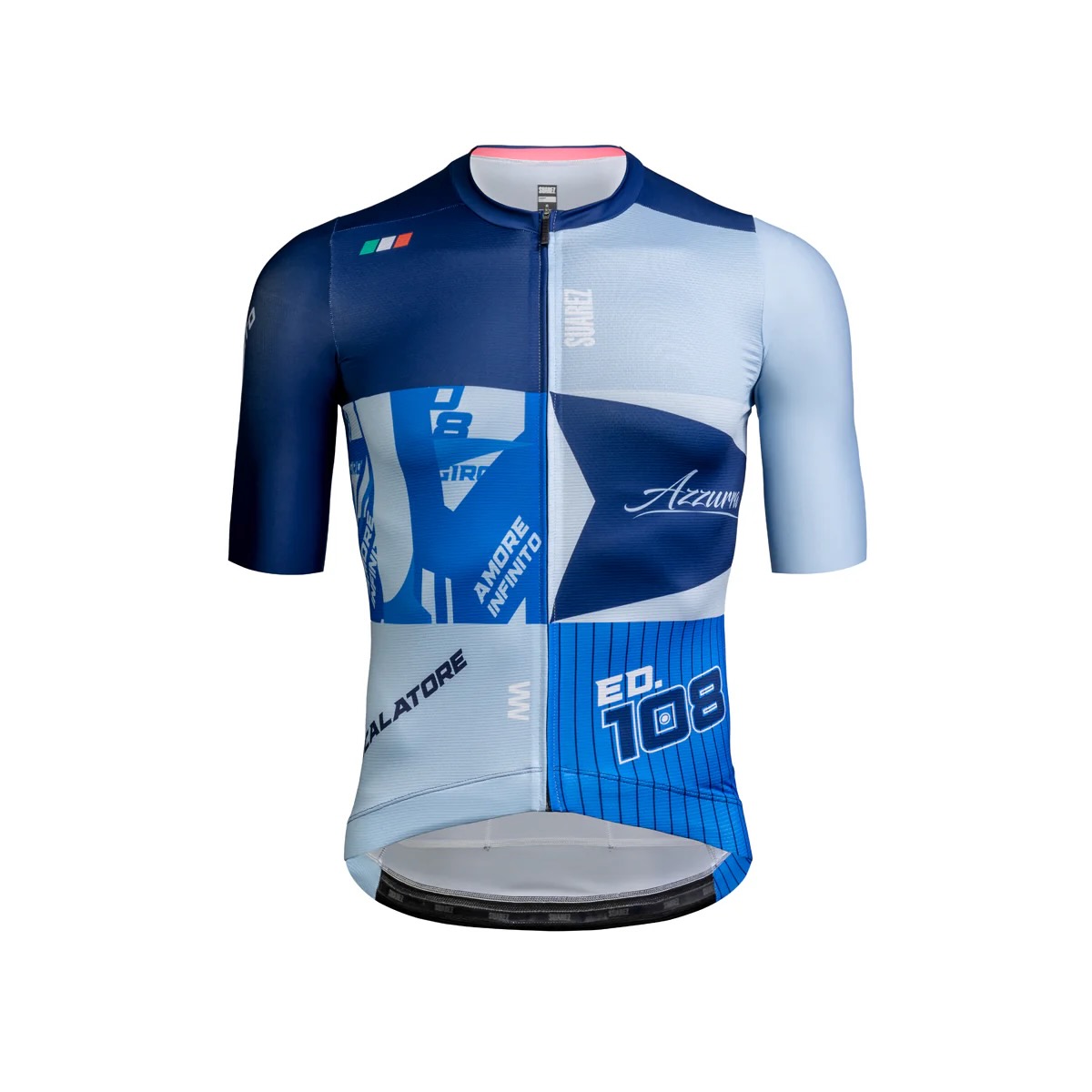TRICOTA CICLISMO SUAREZ EDICIÓN GIRO: MAGLIA AZZURRA - 6