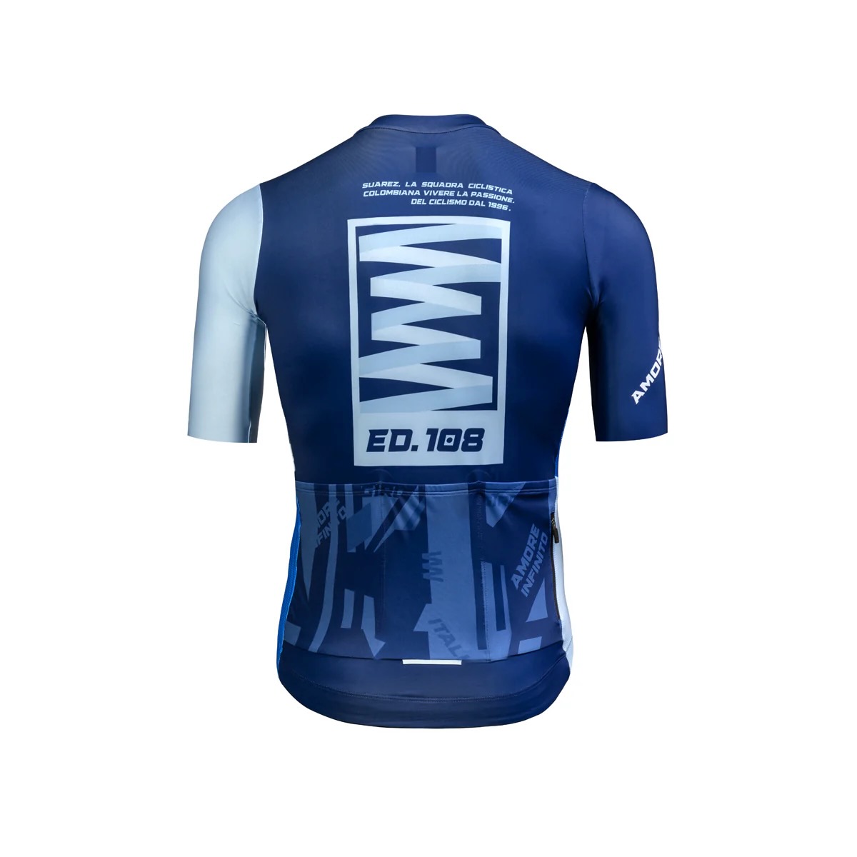 TRICOTA CICLISMO SUAREZ EDICIÓN GIRO: MAGLIA AZZURRA - 7