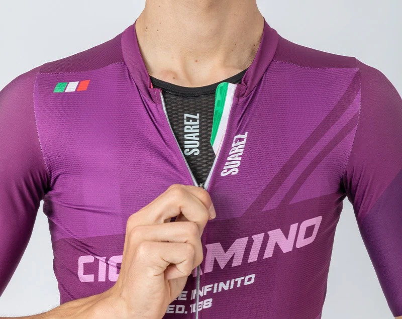 TRICOTA CICLISMO SUAREZ EDICIÓN GIRO: MAGLIA CICLAMINO - 4