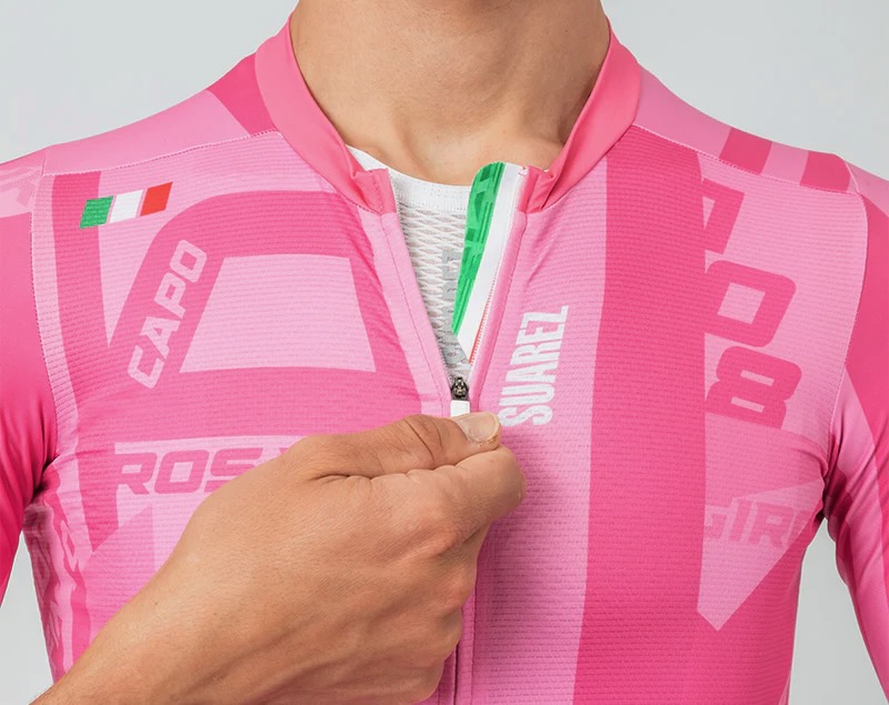 TRICOTA CICLISMO SUAREZ EDICIÓN GIRO: MAGLIA ROSA - 4